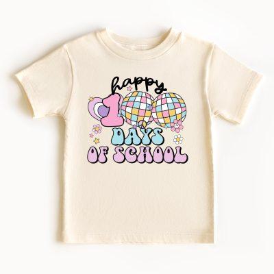 Disco Ball 100 Days of School Shirt, Groovy 100 Days Shirt, Retro 100 Days Teacher Shirt, Funny Teacher 100 Days Shirt, 100 Days Celebration