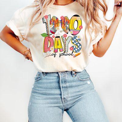 100 Days of School Coquette Shirt, Pencil Coquette Bow Shirt, Teacher 100 Days Smarter Shirt, Girls School Shirt, Back to School Shirt