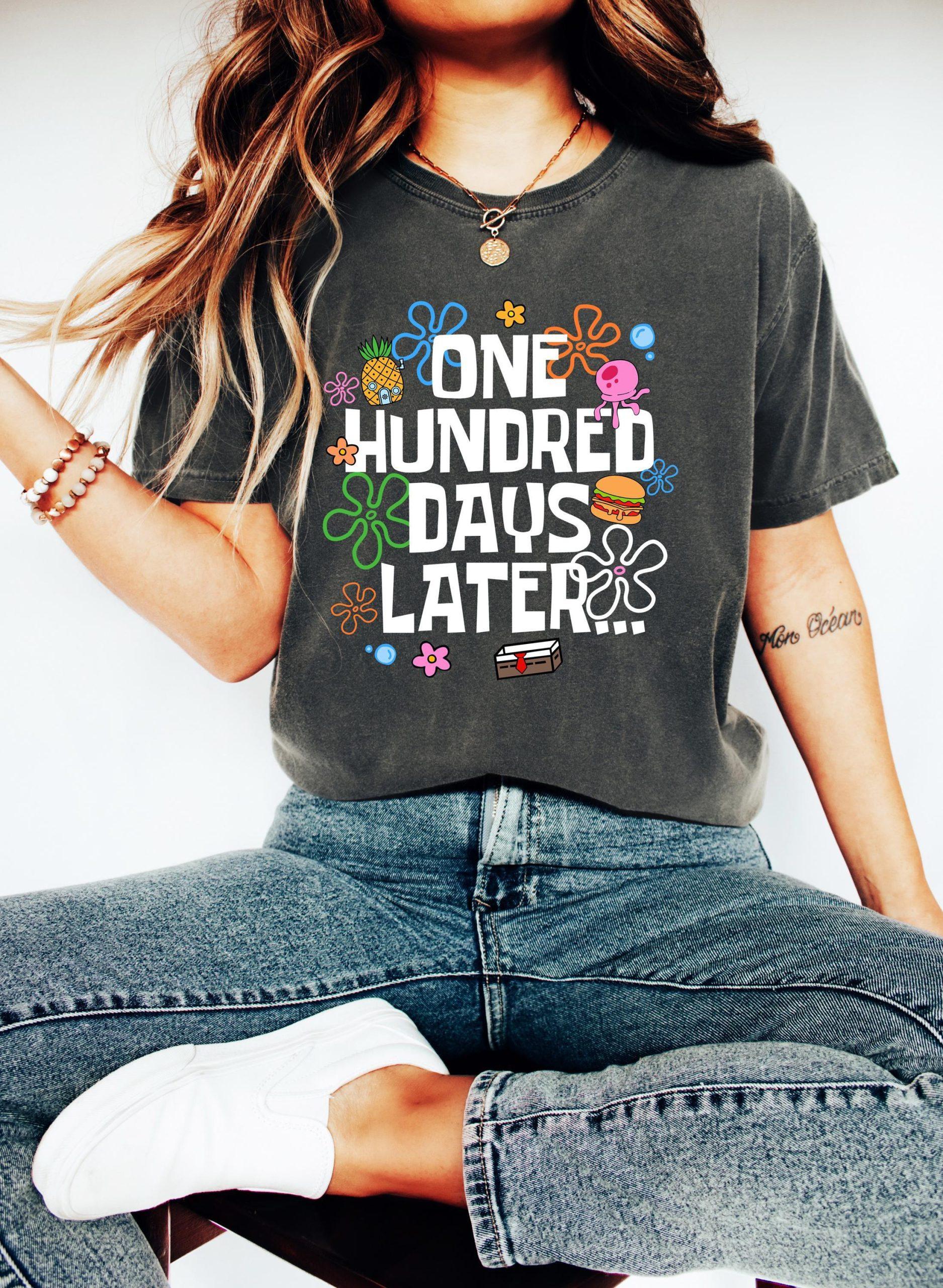 One Hundred Days Later 100 Days Of School Shirt, 100th Day of School Tee, 100 Days Later 100 Days of School Shirt One Hundred Days Later 100 Days Of School Shirt, 100th Day of School Tee, 100 Days Later 100 Days of School Shirt
